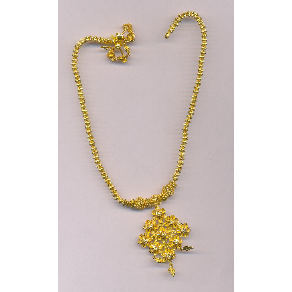 GOLD HALF SET ROUND PLAIN EXCLUSIVE