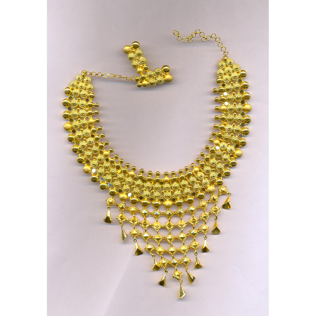 GOLD HALF SET ROUND PLAIN EXCLUSIVE