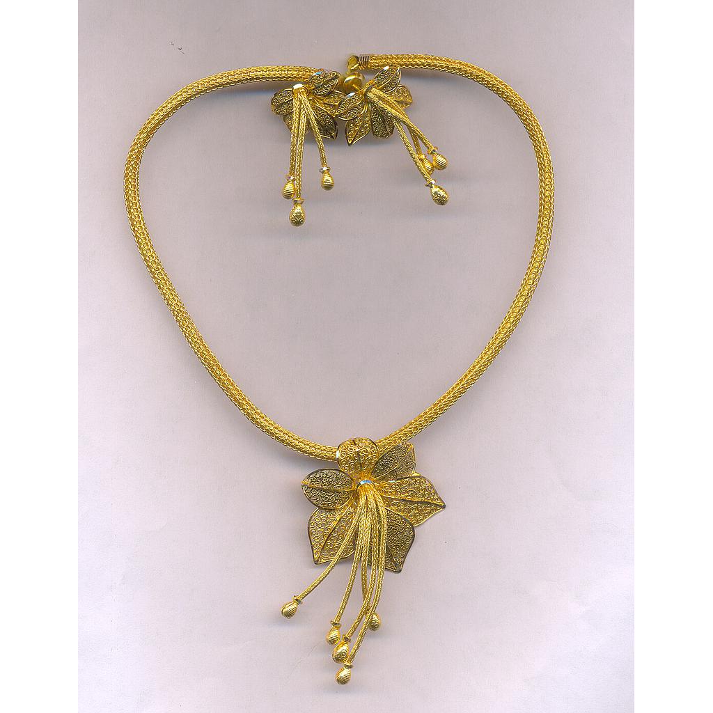 GOLD HALF SET ROUND PLAIN EXCLUSIVE