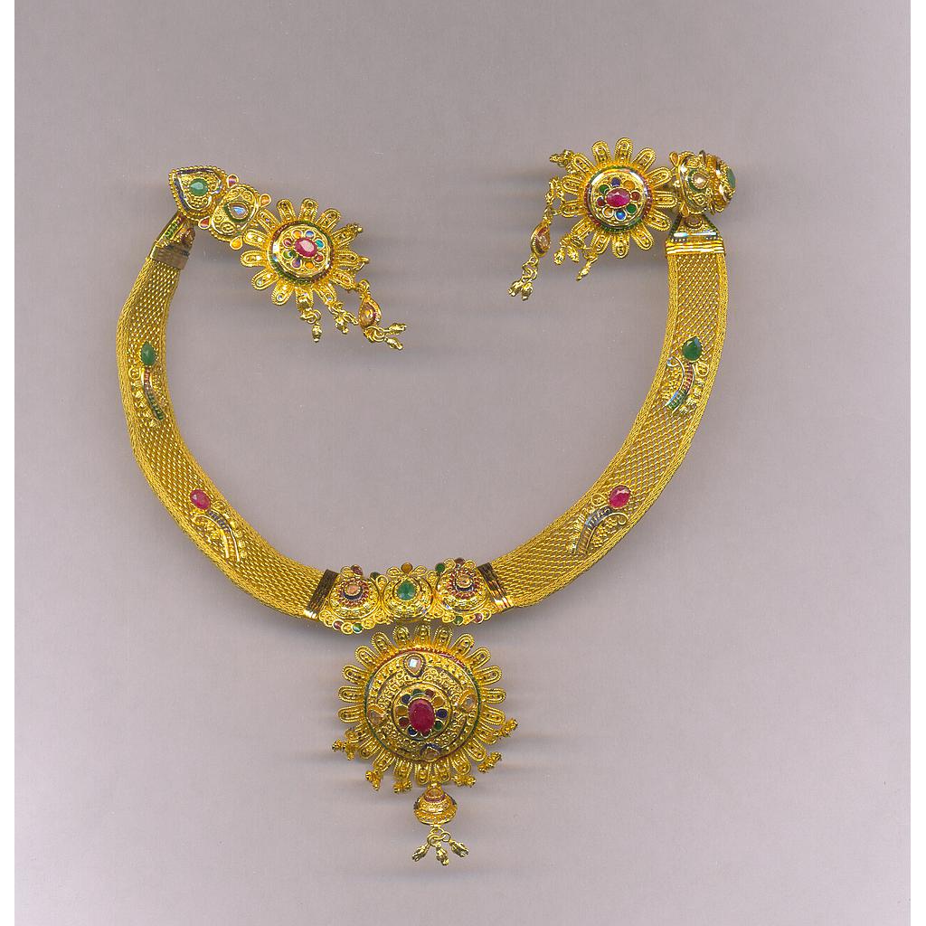 GOLD HALF SET ROUND PLAIN EXCLUSIVE
