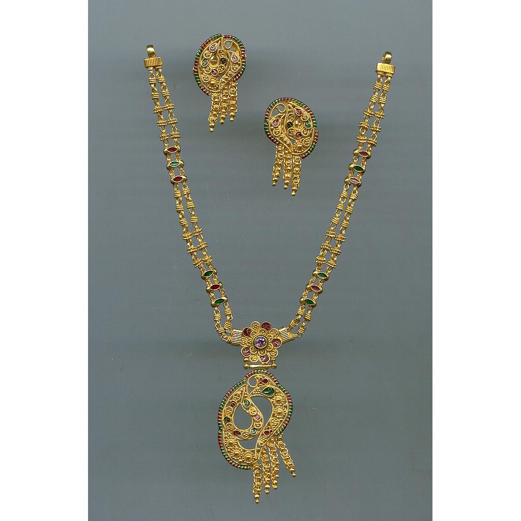 GOLD HALF SET ROUND PLAIN EXCLUSIVE