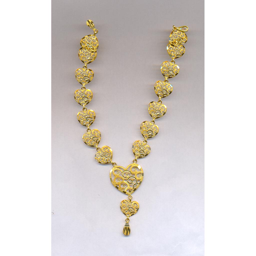 GOLD HALF SET ROUND PLAIN EXCLUSIVE