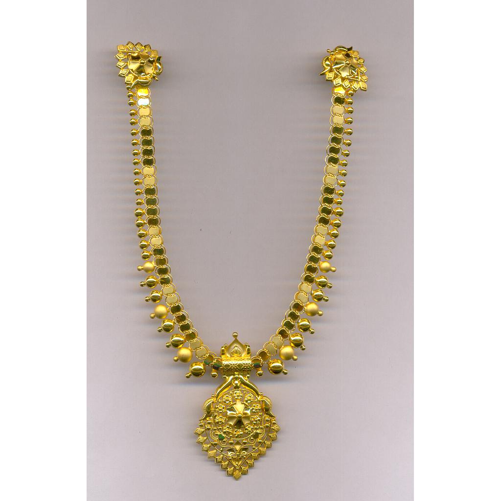 GOLD HALF SET ROUND PLAIN EXCLUSIVE