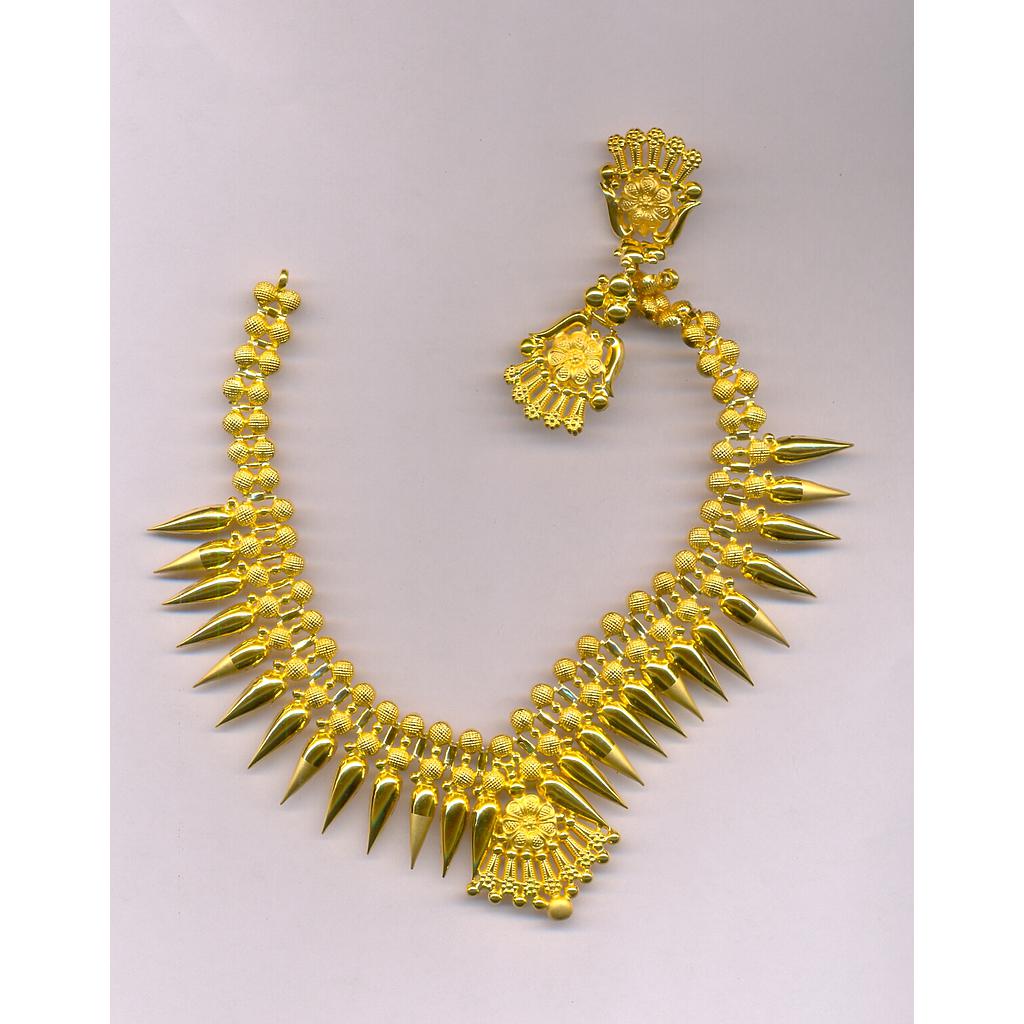 GOLD HALF SET ROUND PLAIN EXCLUSIVE