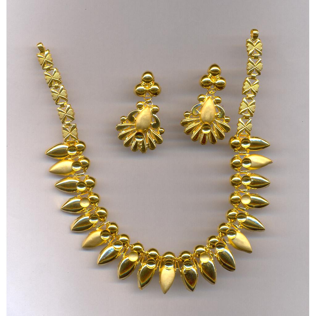 GOLD HALF SET ROUND PLAIN EXCLUSIVE