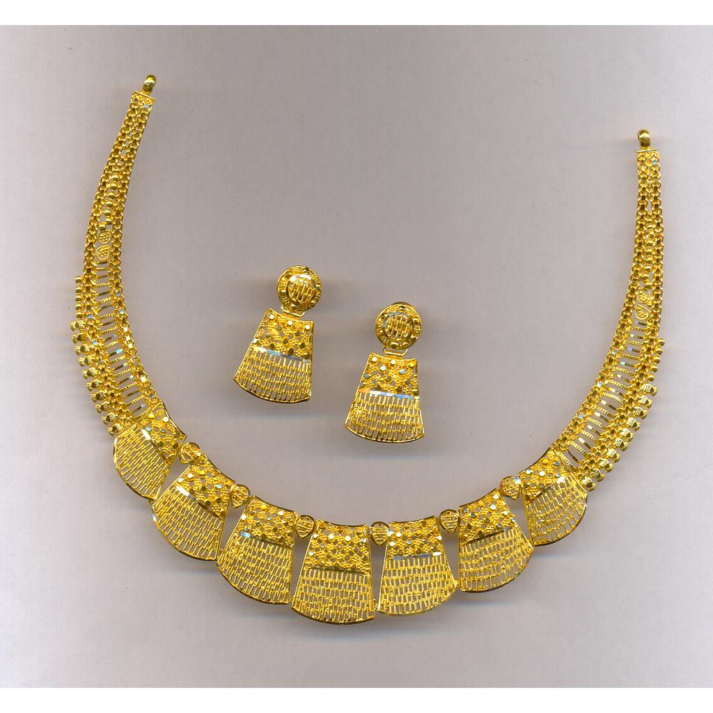 GOLD HALF SET ROUND PLAIN EXCLUSIVE