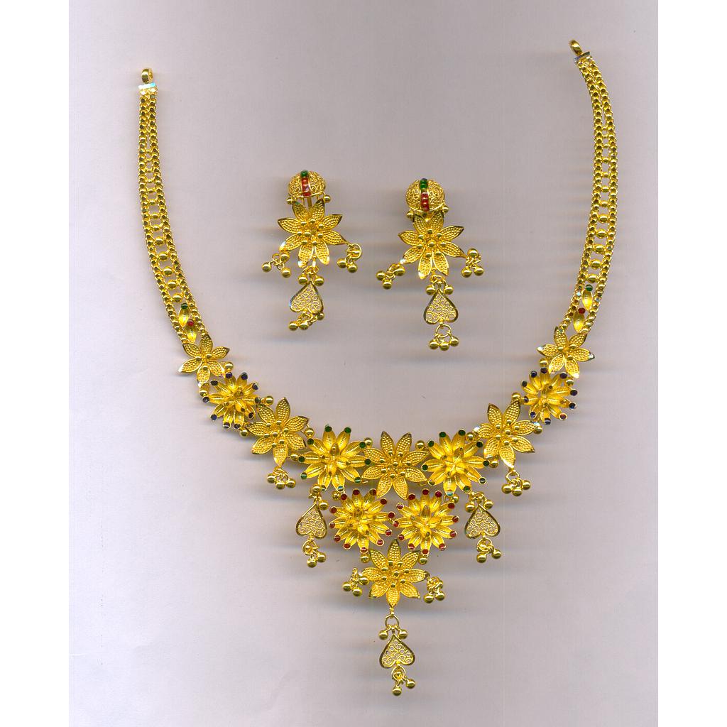 GOLD HALF SET ROUND PLAIN EXCLUSIVE