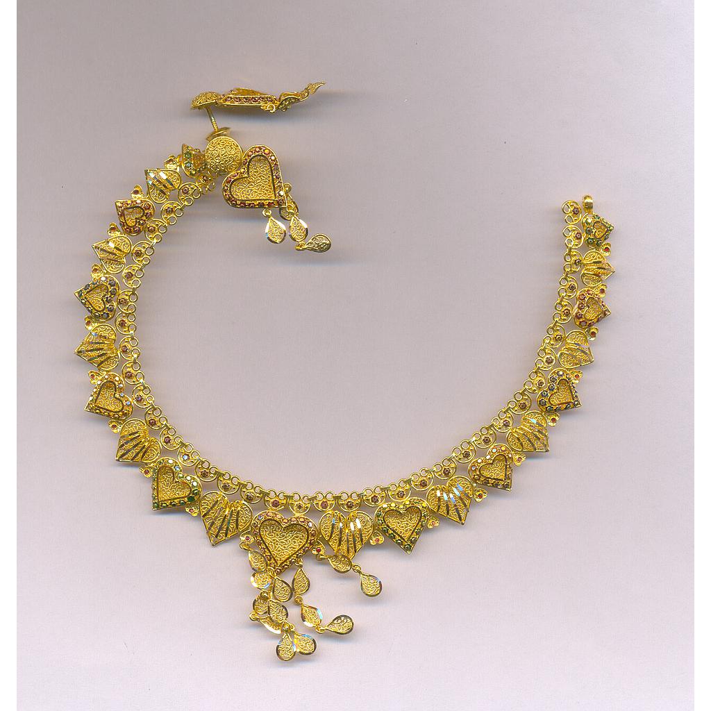GOLD HALF SET ROUND PLAIN EXCLUSIVE