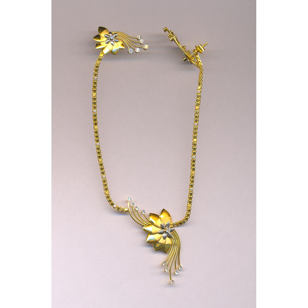 GOLD HALF SET ROUND PLAIN EXCLUSIVE
