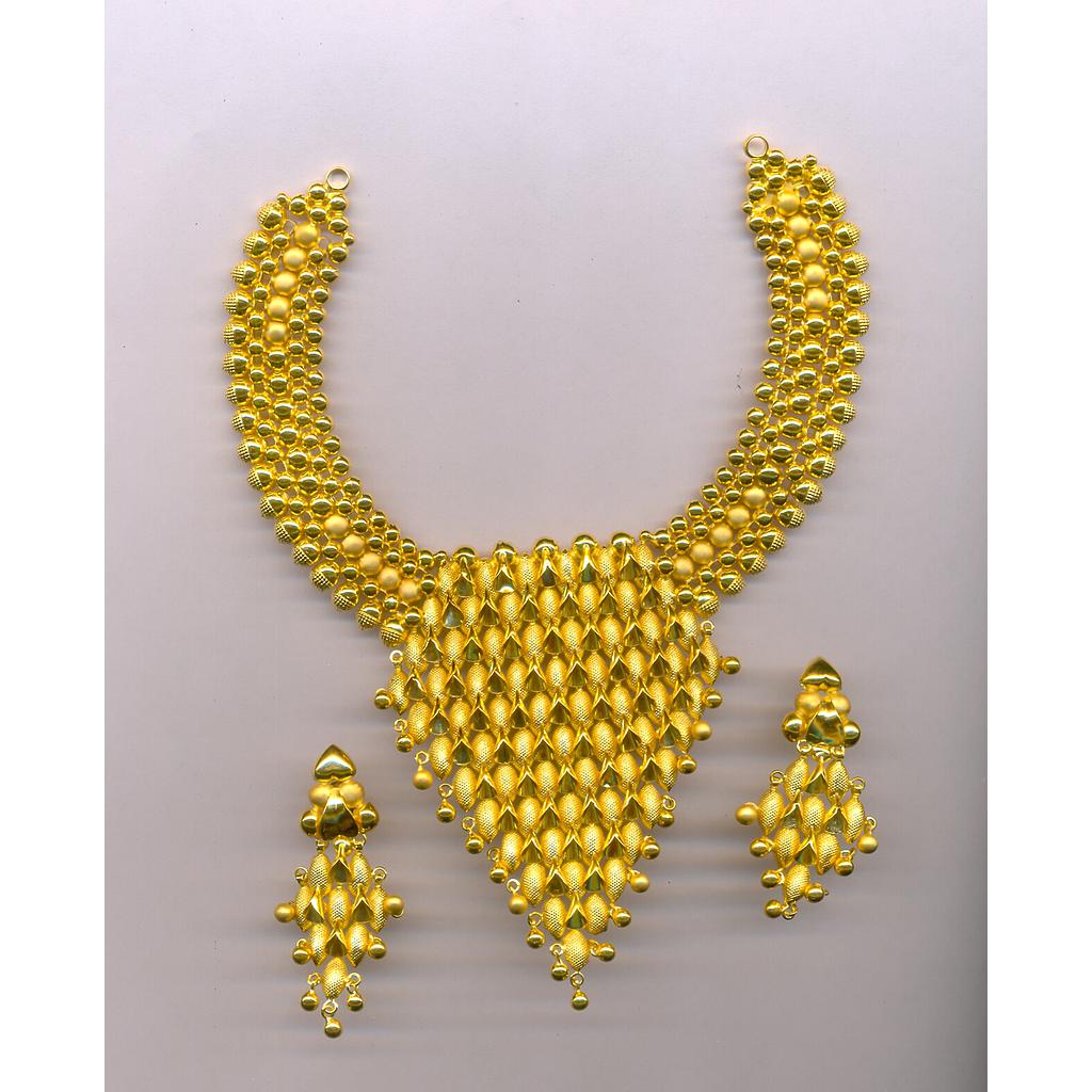 GOLD HALF SET ROUND PLAIN EXCLUSIVE