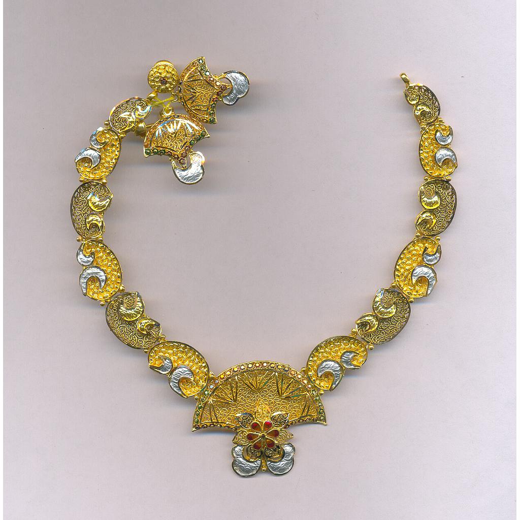 GOLD HALF SET ROUND PLAIN EXCLUSIVE