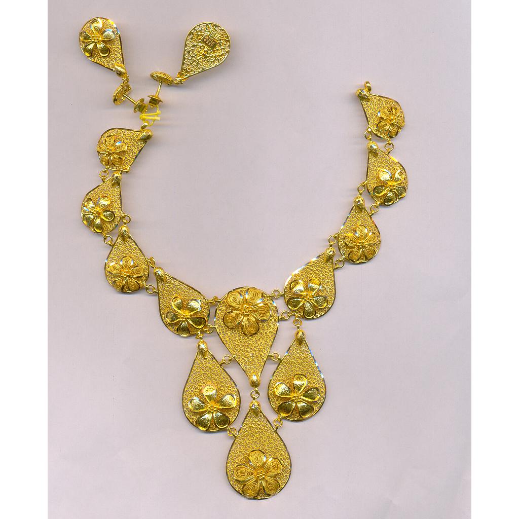 GOLD HALF SET ROUND PLAIN EXCLUSIVE