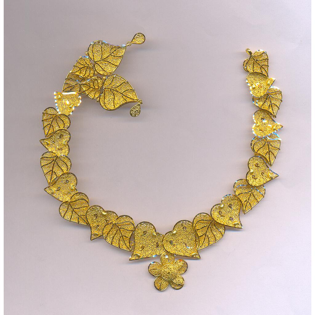 GOLD HALF SET ROUND PLAIN EXCLUSIVE