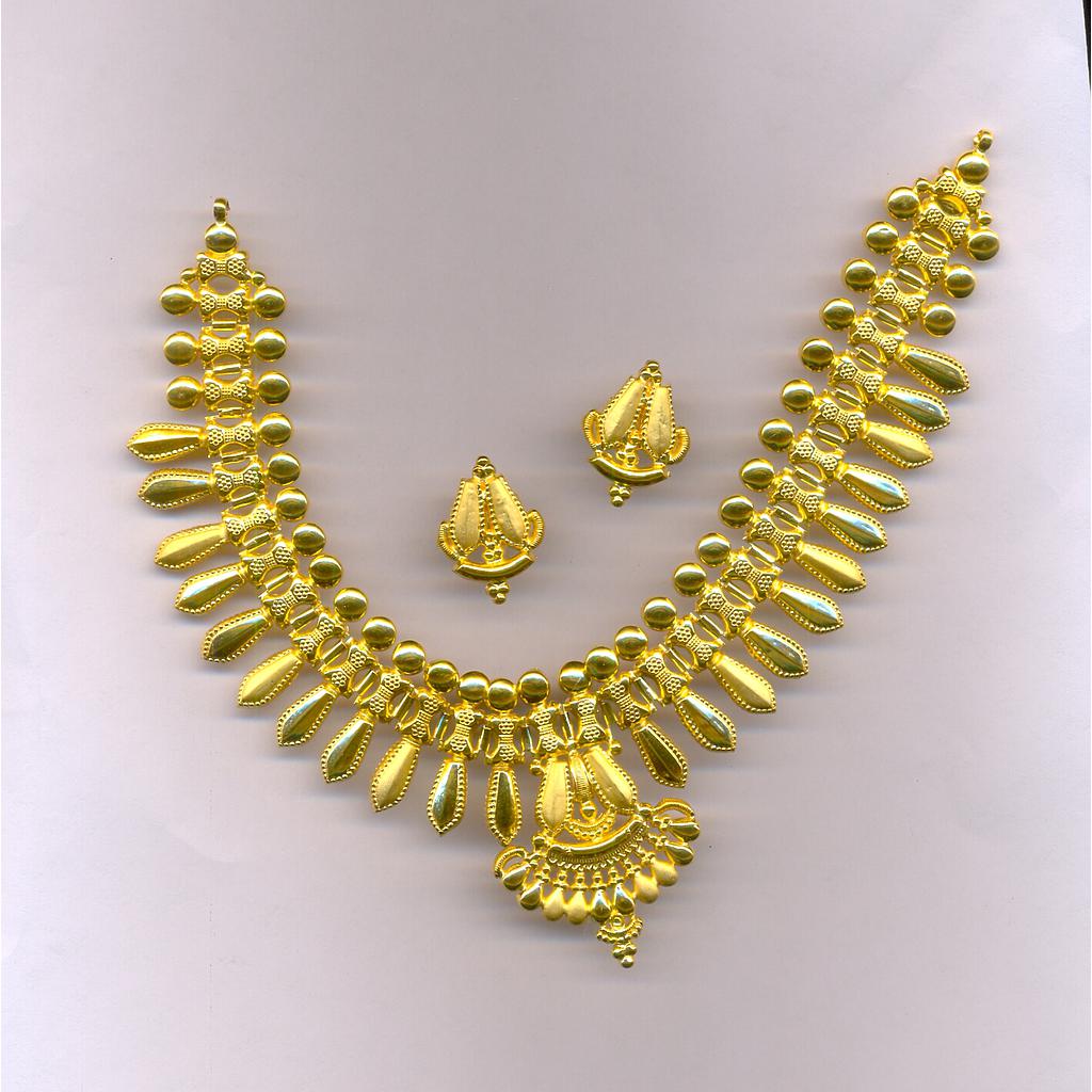GOLD HALF SET ROUND PLAIN EXCLUSIVE