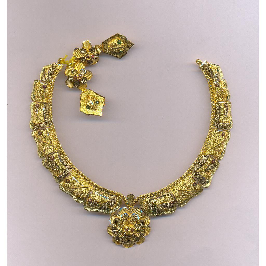 GOLD HALF SET ROUND PLAIN EXCLUSIVE