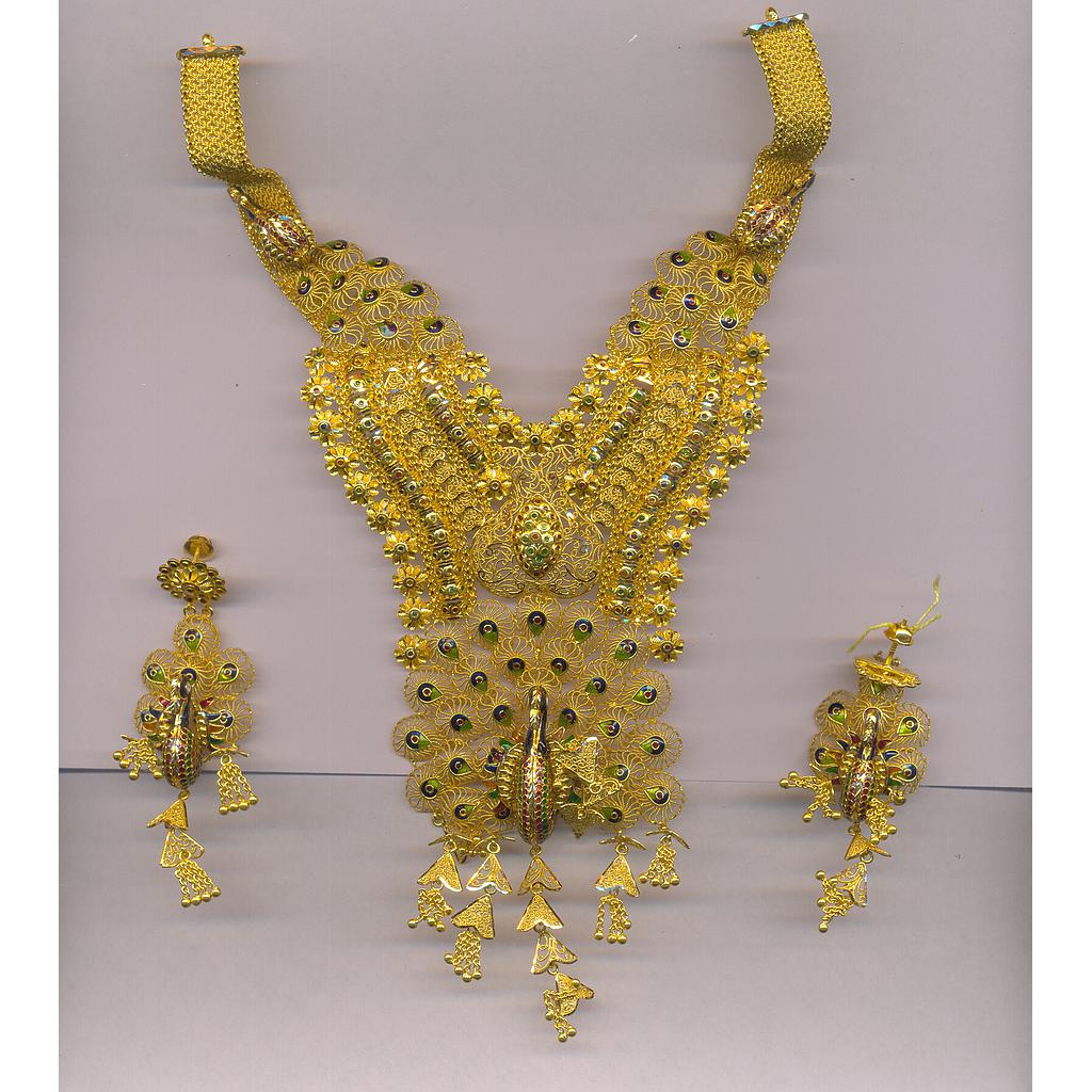 GOLD HALF SET ROUND PLAIN EXCLUSIVE