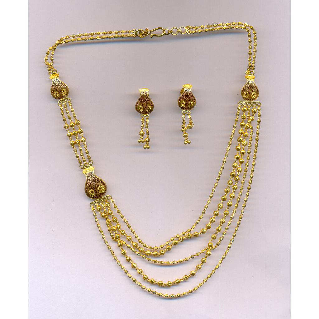 GOLD HALF SET ROUND PLAIN EXCLUSIVE