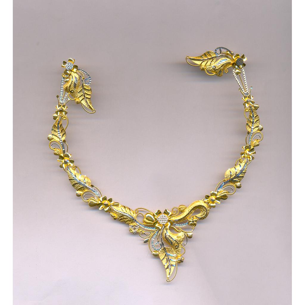 GOLD HALF SET ROUND PLAIN EXCLUSIVE