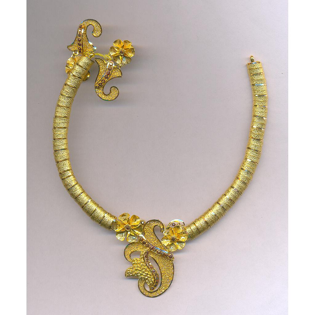 GOLD HALF SET ROUND PLAIN EXCLUSIVE