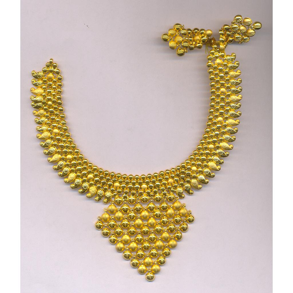 GOLD HALF SET ROUND PLAIN EXCLUSIVE