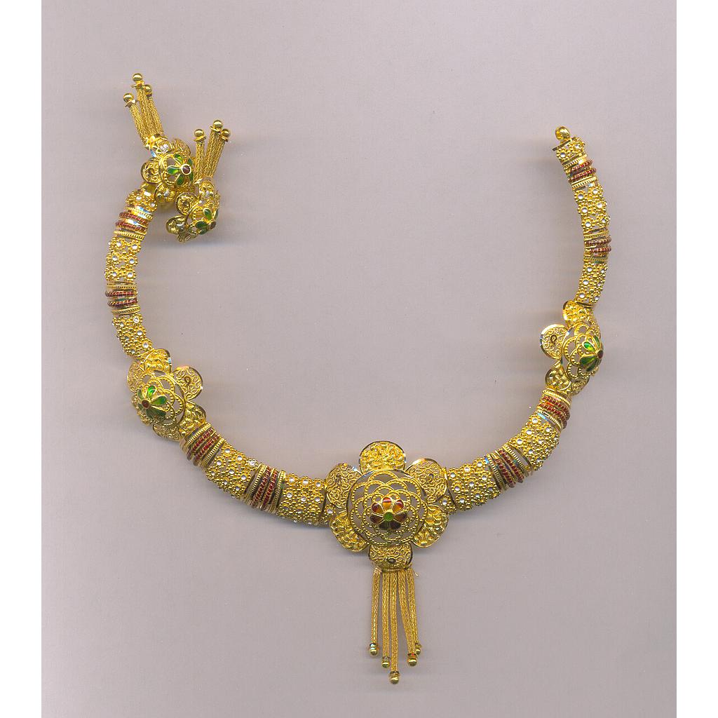 GOLD HALF SET ROUND PLAIN EXCLUSIVE