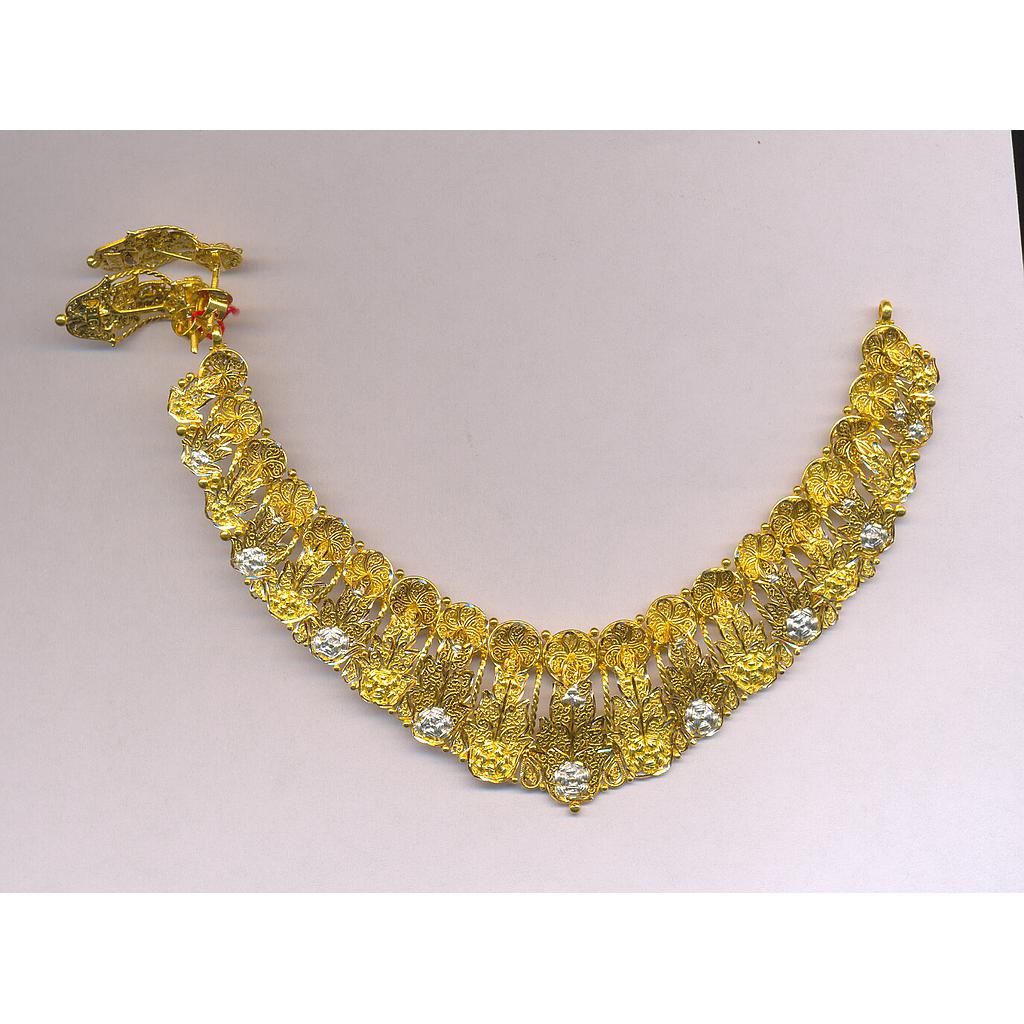 GOLD HALF SET ROUND PLAIN EXCLUSIVE