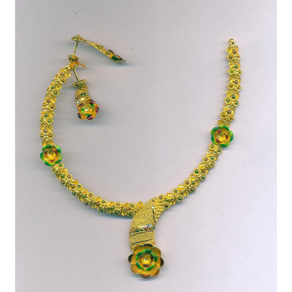 GOLD HALF SET ROUND PLAIN EXCLUSIVE