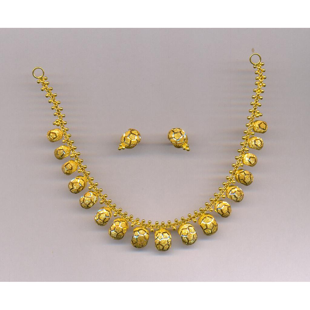GOLD HALF SET ROUND PLAIN EXCLUSIVE