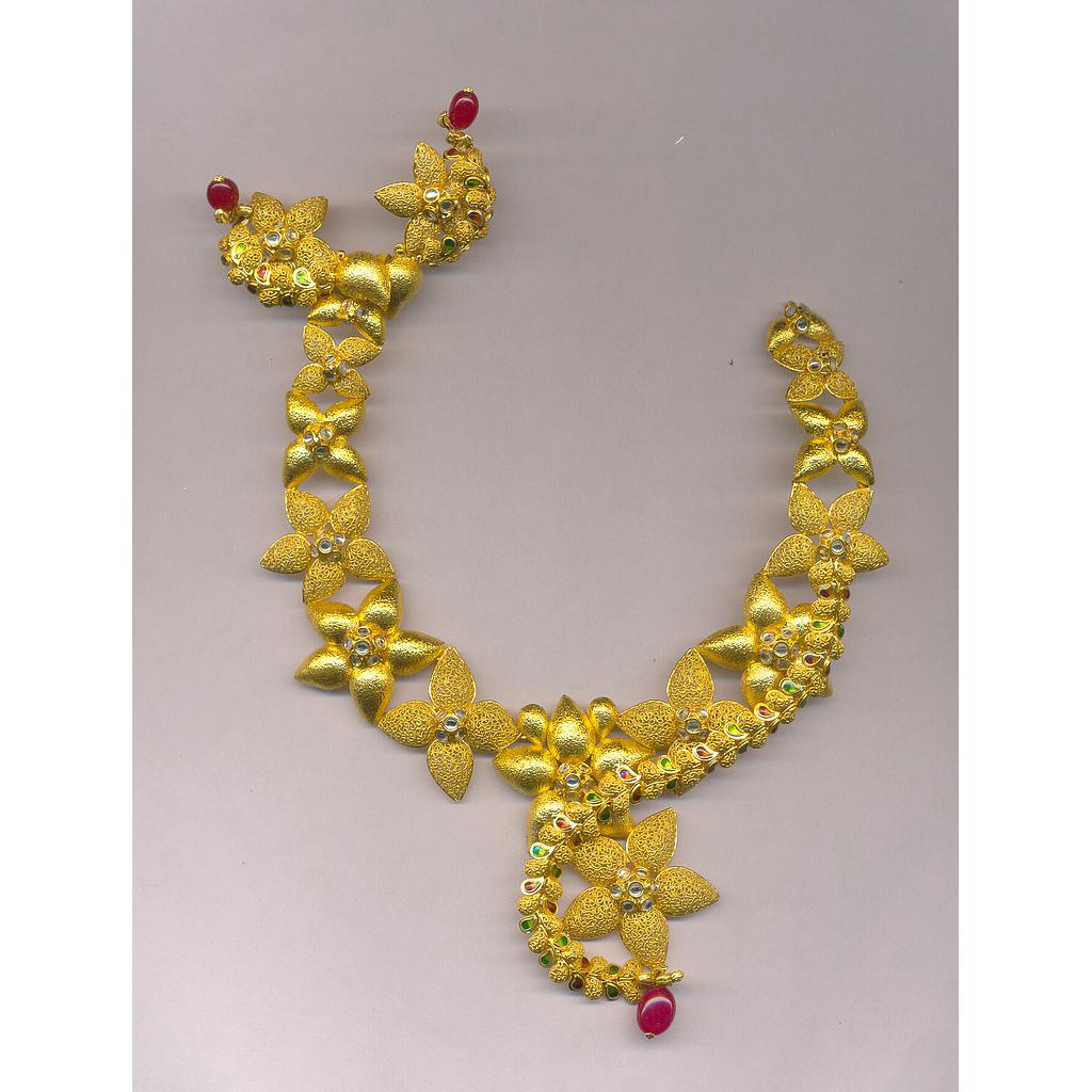 GOLD HALF SET ROUND PLAIN EXCLUSIVE