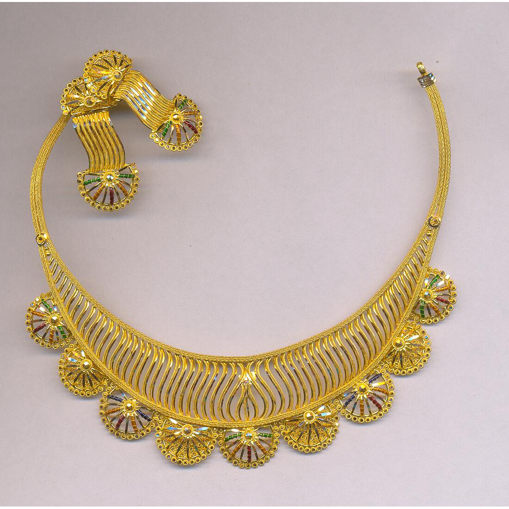 GOLD HALF SET ROUND PLAIN EXCLUSIVE