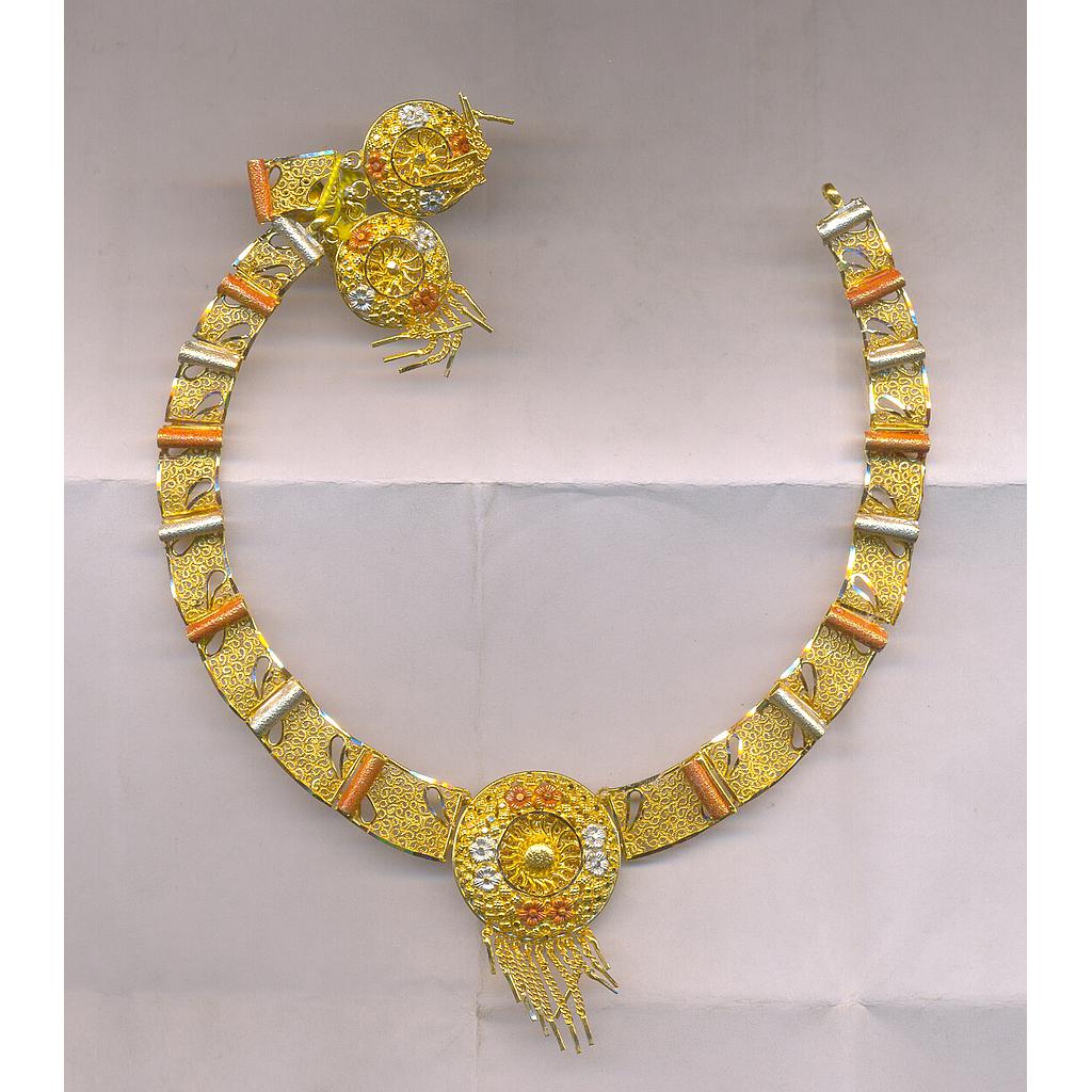 GOLD HALF SET ROUND PLAIN EXCLUSIVE