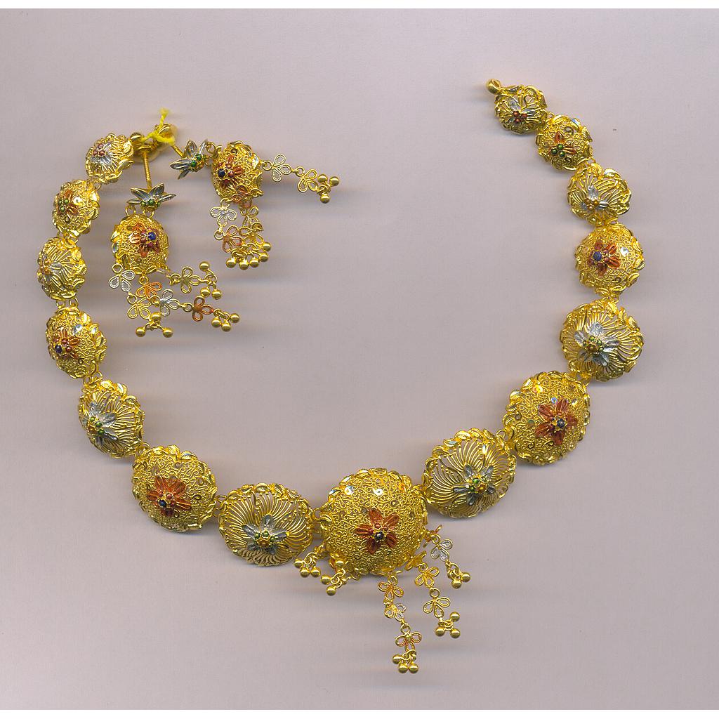 GOLD HALF SET ROUND PLAIN EXCLUSIVE