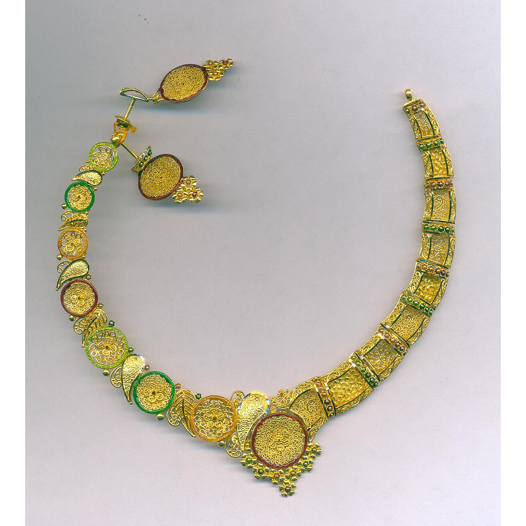 GOLD HALF SET ROUND PLAIN EXCLUSIVE