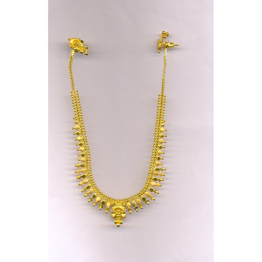 GOLD HALF SET ROUND PLAIN EXCLUSIVE