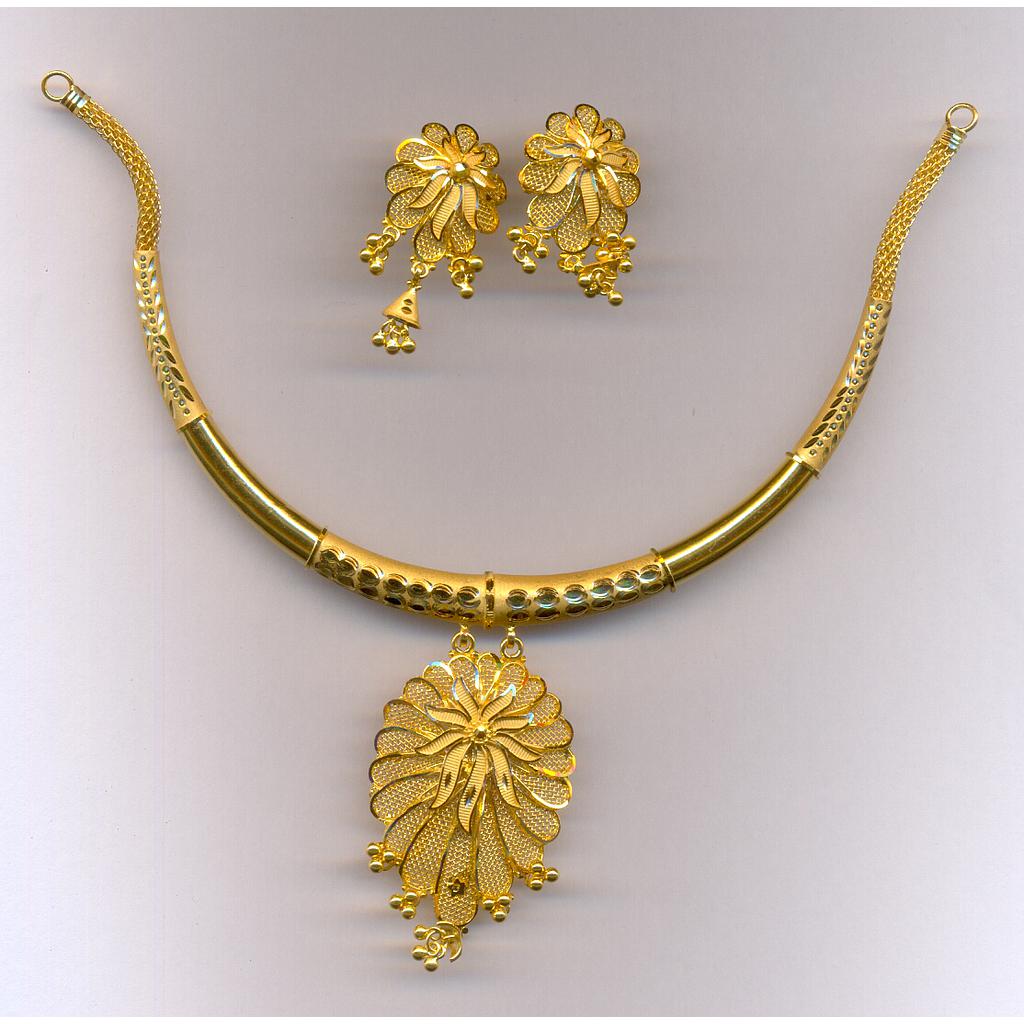 GOLD HALF SET ROUND PLAIN EXCLUSIVE