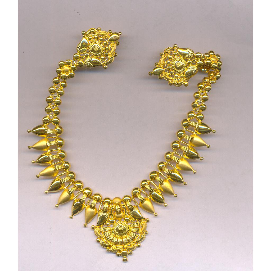 GOLD HALF SET ROUND PLAIN EXCLUSIVE