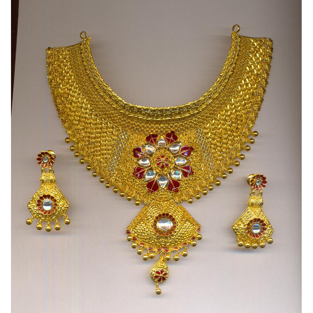 GOLD HALF SET ROUND PLAIN
