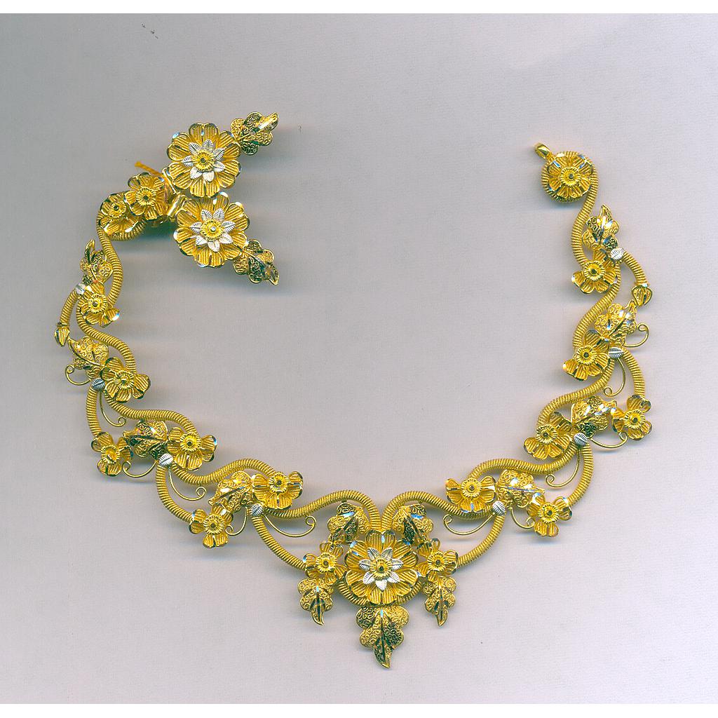 GOLD HALF SET ROUND PLAIN EXCLUSIVE