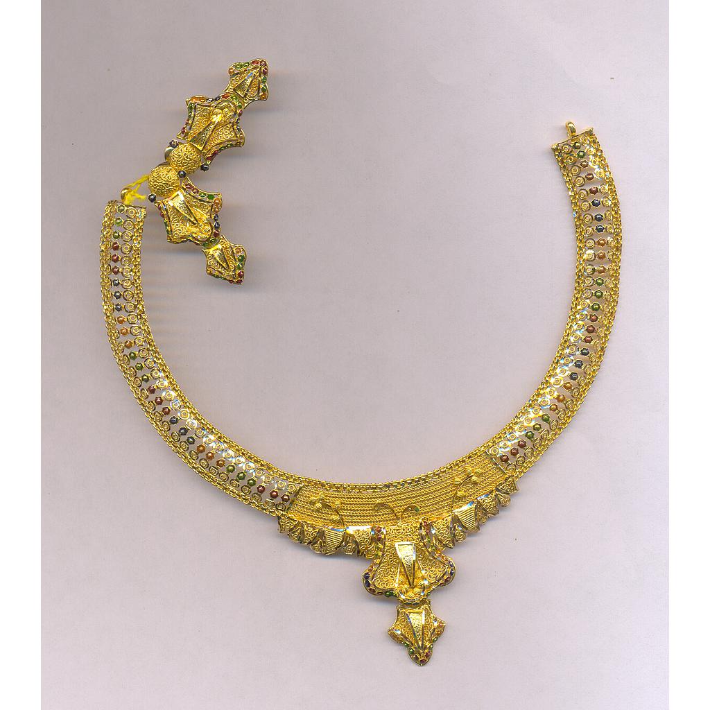 GOLD HALF SET ROUND PLAIN EXCLUSIVE