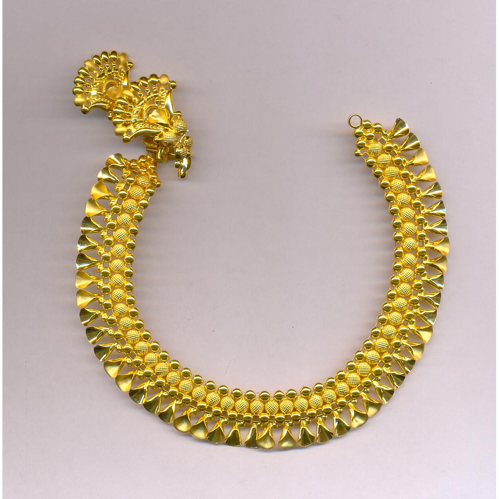 GOLD HALF SET ROUND PLAIN EXCLUSIVE