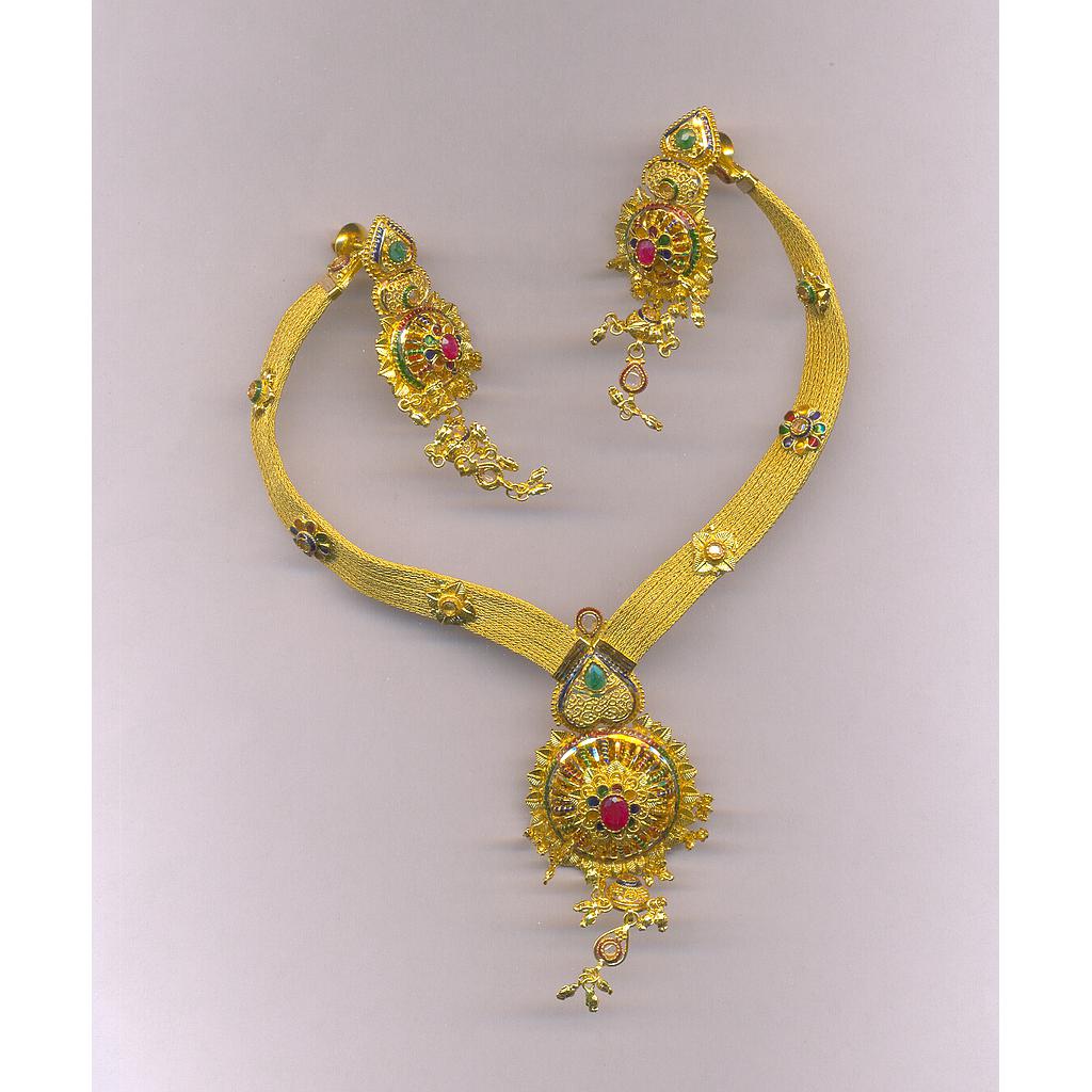 GOLD HALF SET ROUND PLAIN EXCLUSIVE