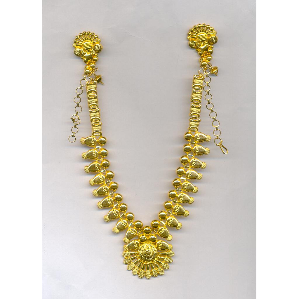 GOLD HALF SET ROUND PLAIN EXCLUSIVE