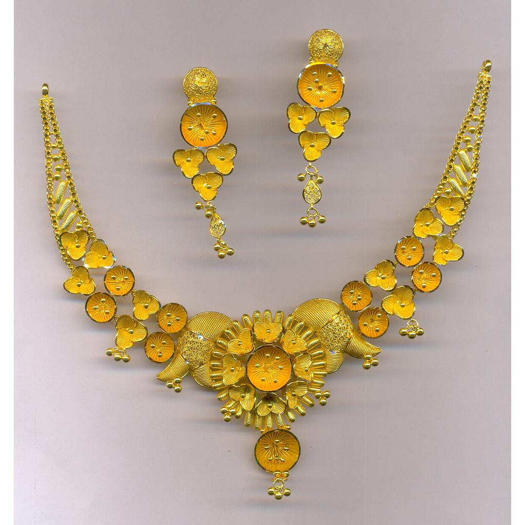 GOLD HALF SET ROUND PLAIN EXCLUSIVE