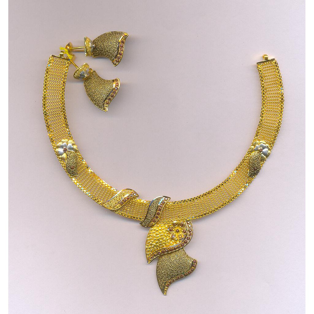 GOLD HALF SET ROUND PLAIN EXCLUSIVE