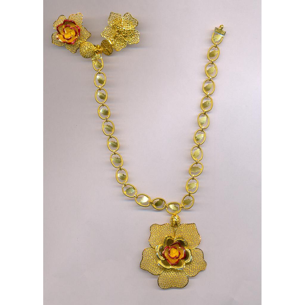GOLD HALF SET ROUND PLAIN EXCLUSIVE
