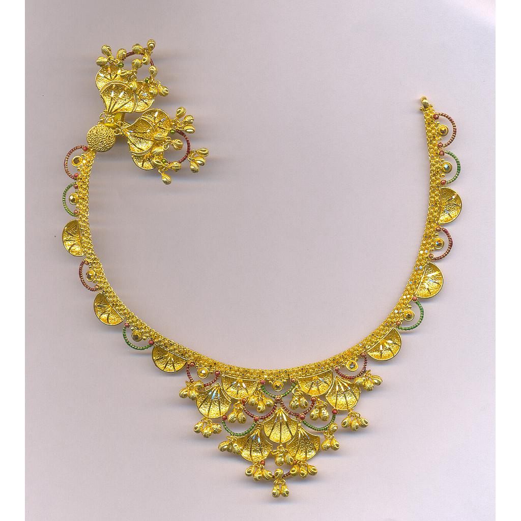 GOLD HALF SET ROUND PLAIN EXCLUSIVE