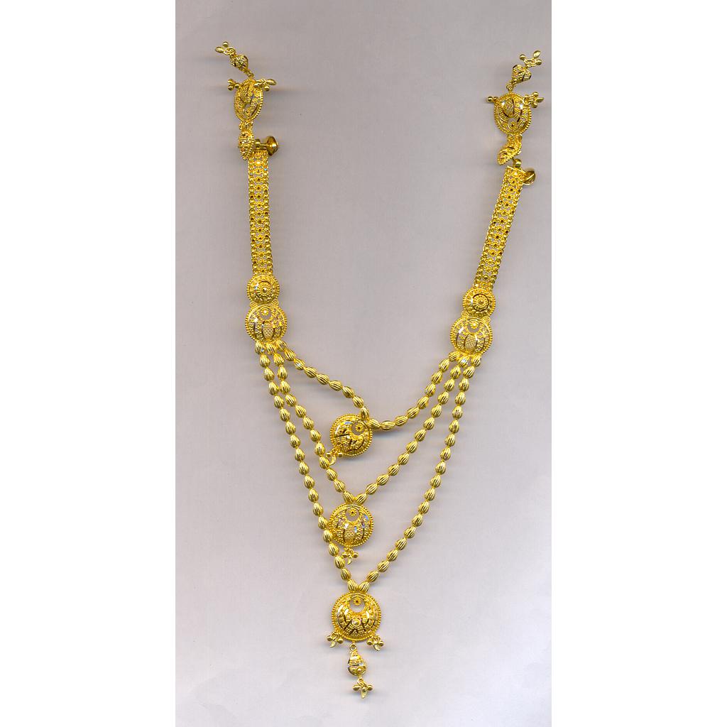 GOLD HALF SET ROUND PLAIN EXCLUSIVE