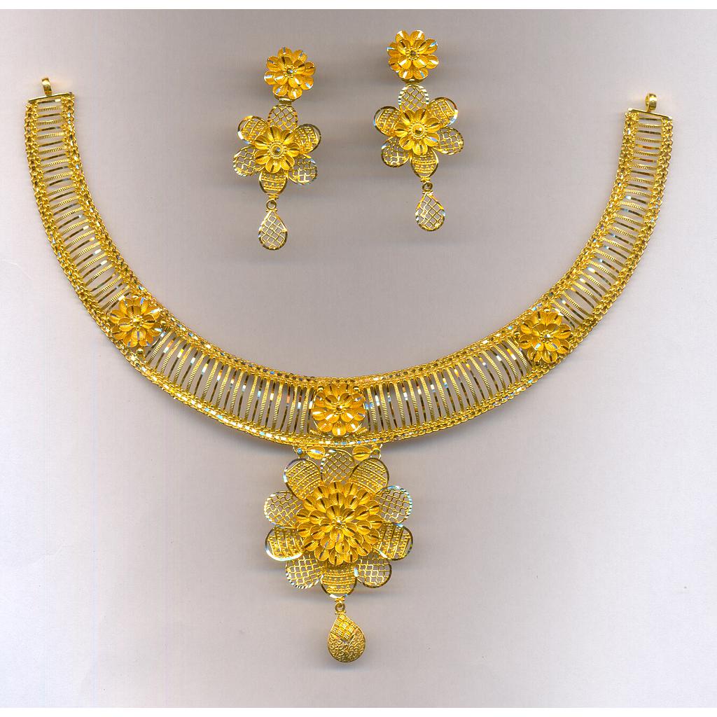 GOLD HALF SET ROUND PLAIN EXCLUSIVE