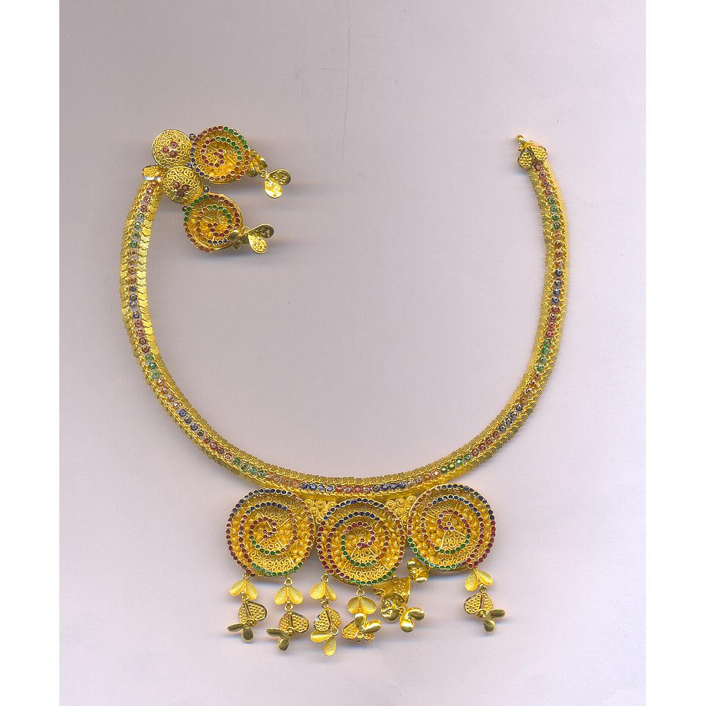 GOLD HALF SET ROUND PLAIN EXCLUSIVE