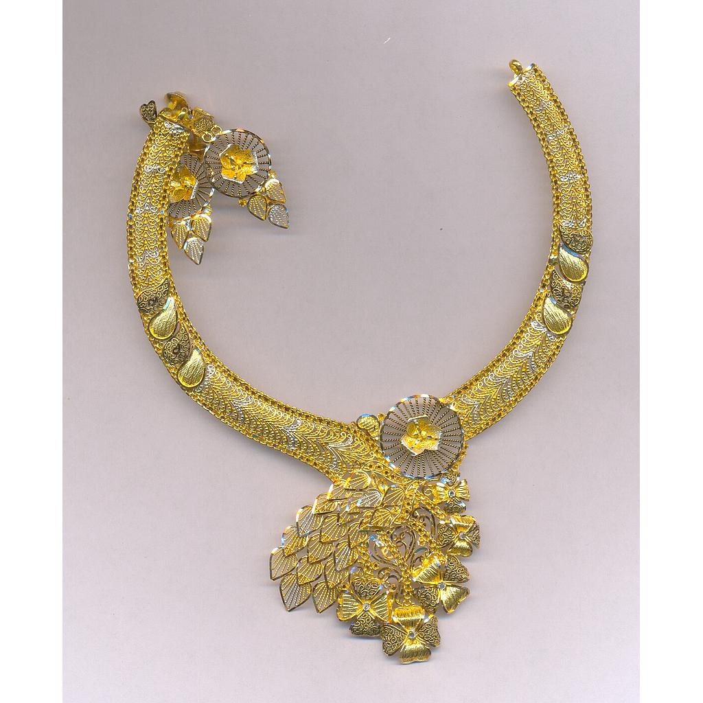 GOLD HALF SET ROUND PLAIN EXCLUSIVE